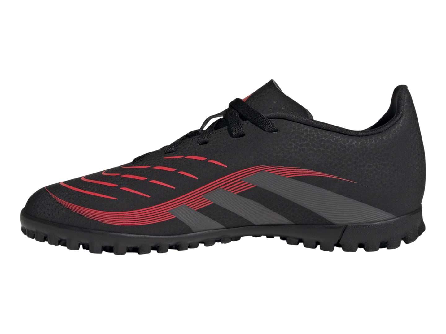 Tenis Adidas Taque Predator Club Pasto Sintetico Negro Para Niño