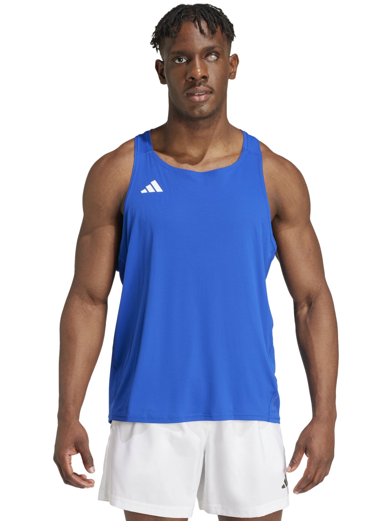 Tops Deportivos Adidas Playera Sin Mangas Adizero Running Ix2855 Para Hombre