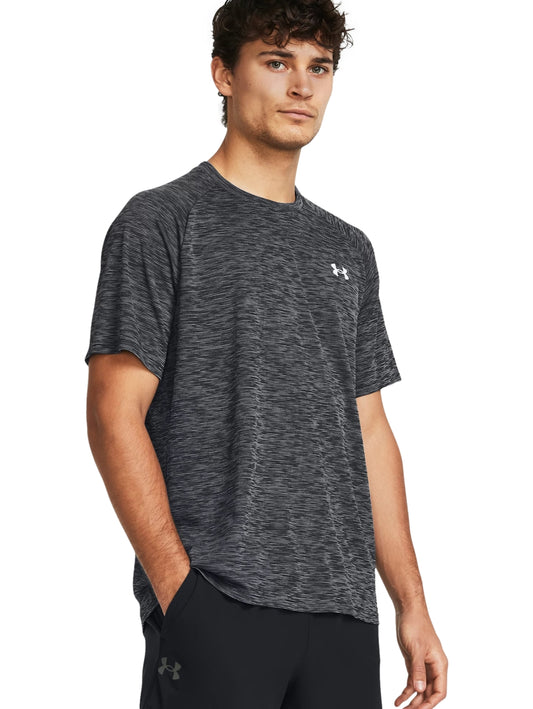 Tops Deportivos Camiseta Under Armour Playera Tech Textured Ss 382796 Para Hombre