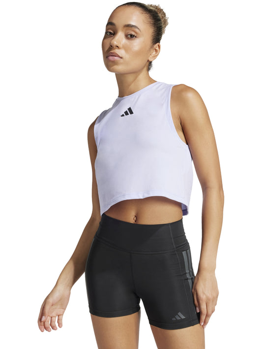 Tops Deportivos Camiseta Adidas Playera Power 3-Stripes Boxy Tank Top Jj3495 Para Mujer