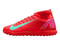 Tenis de Fútbol Nike Superfly 10 Club TF Rojo para Niño