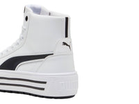 Tenis PUMA Kaia 2.0 Mid SL Blanco y Negro para Mujer