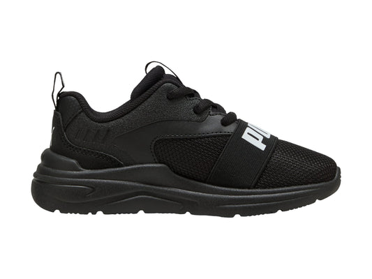 Tenis Puma Soft Wired 2 Ps Negro Para Para Niño