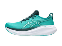 Tenis ASICS Gel-Nimbus 27 Verde Azulado para Hombre