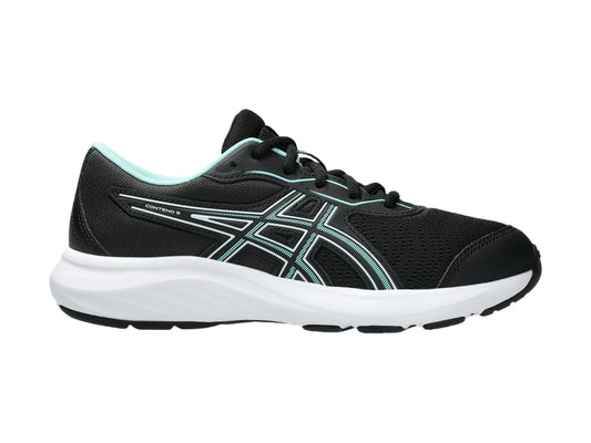 Tenis Asics Ahq Contend 9 Gs Kids Standard Negro Para Niña