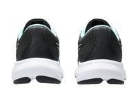 Tenis ASICS Contend 9 Negro con Verde Menta para Niña