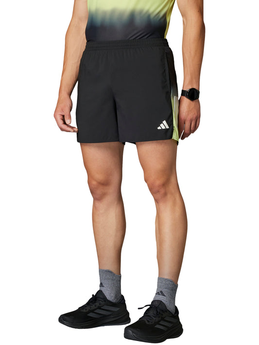 Pantalones Cortos Adidas Short Own The Run Climacool Colorblock 7" Negro Jc9890 Para Hombre