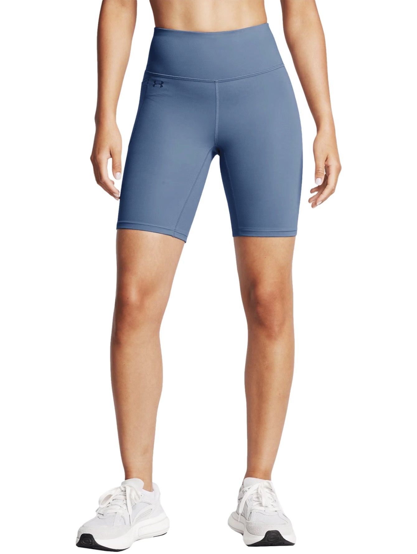 Pantalones Cortos Under Armour Biker Motion Biker Short Gris 377088 Para Mujer
