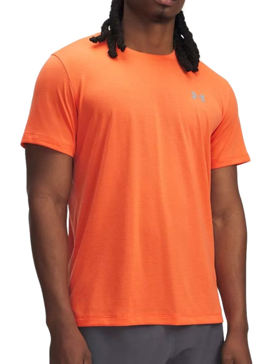 Tops Deportivos Under Armour Playera Launch Shortsleeve Naranja 382582 Para Hombre