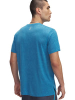 Playera Under Armour Launch Camo Azul para Hombre