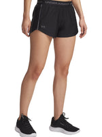 Pantalones Cortos Under Armour Short Tech Play Up Shorts Negro 389882 Para Mujer