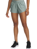 Pantalones Cortos Under Armour Short Tech Play Up Shorts Verde 389882 Para Mujer
