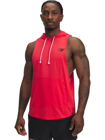 Tops Deportivos Under Armour Playera Pjt Rck Sl Hd Rojo 389947 Para Hombre