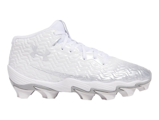 Tenis Under Armour Taquete Ua Spotlight Hammer Jr Blanco Para Niño Para Niño