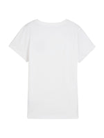 Playera PUMA Ess Script Tee Blanco para Mujer