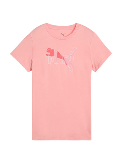 Tops Deportivos Puma Playera Ess Logo Lab Tee Rosa 684991 Para Mujer