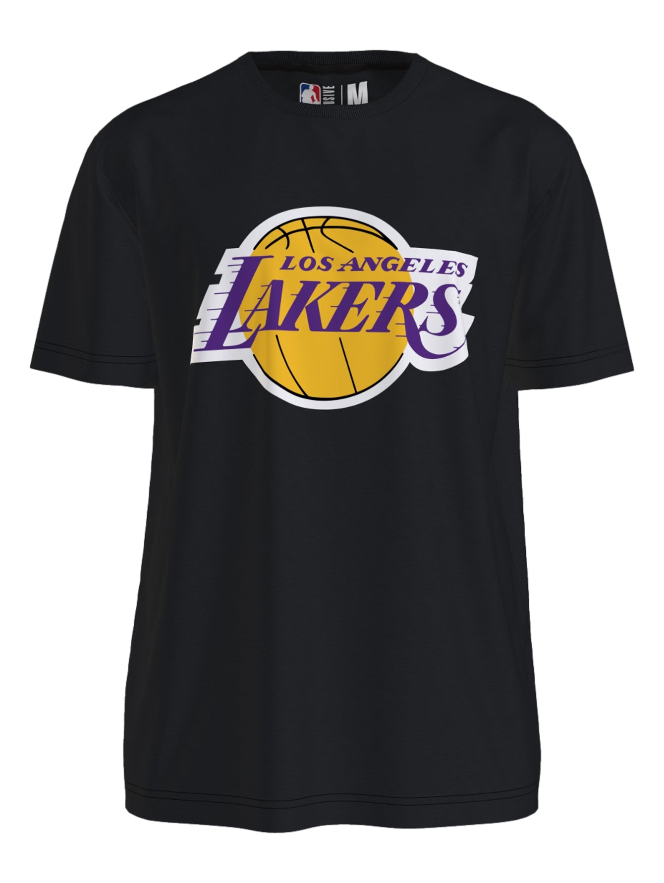 Tops Deportivos Fexpro Playera Nba Basic Primary Logo T-Shirt Negro Ts5210 Para Hombre