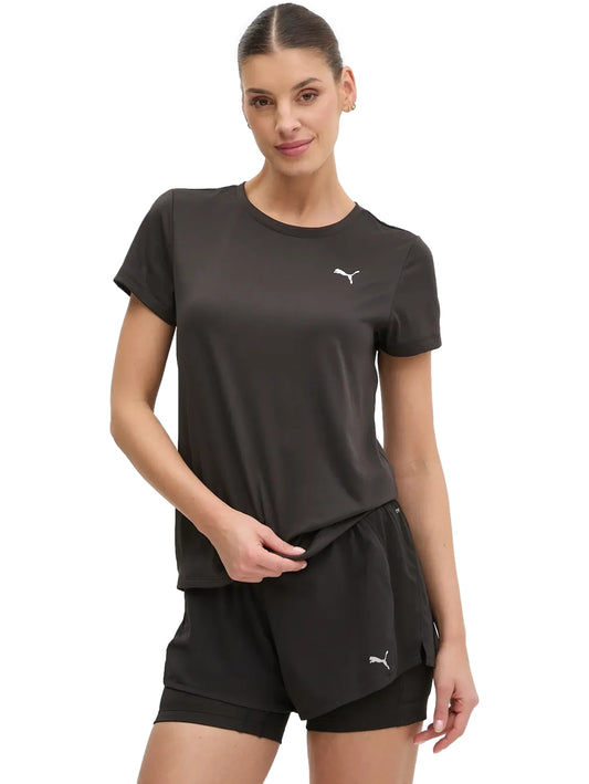 Tops Deportivos Puma Playera W Tad Essential Crew Tee Negro 527177 Para Mujer