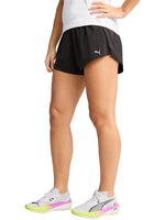 Pantalones Cortos Puma Short W Run Velocity 3 Short Negro 526585 Para Mujer