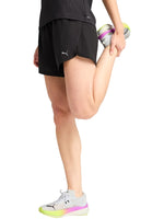 Pantalones Cortos Puma Short W Run Velocity 5 Short Negro 526587 Para Mujer