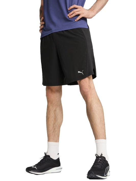Pantalones Cortos Puma Short M Run Velocity 7 Short Negro 526608 Para Hombre