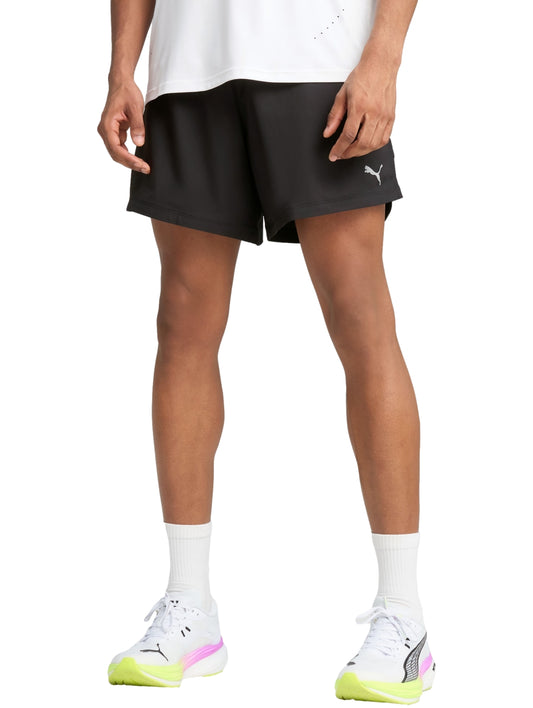Pantalones Cortos Puma Short M Run Ultraweave 5 Short Negro 526636 Para Hombre