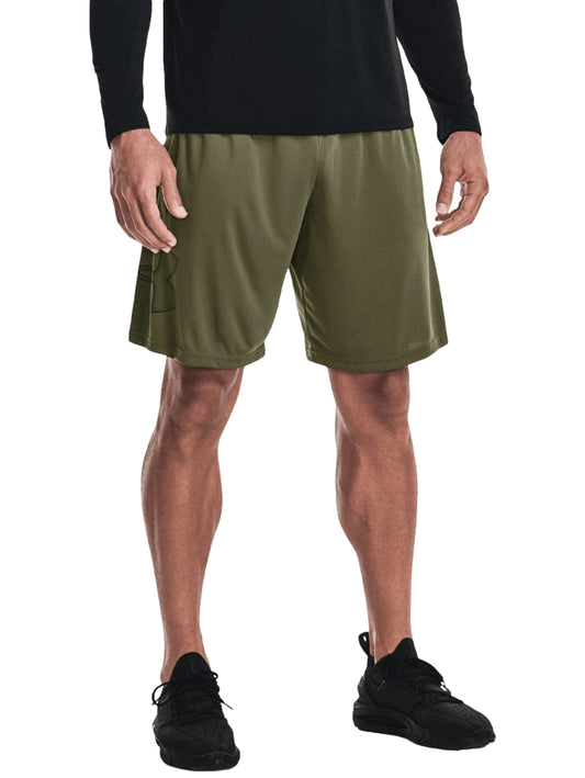 Pantalones Cortos Under Armour Short Tech Graphic Short Verde 306443 Para Hombre