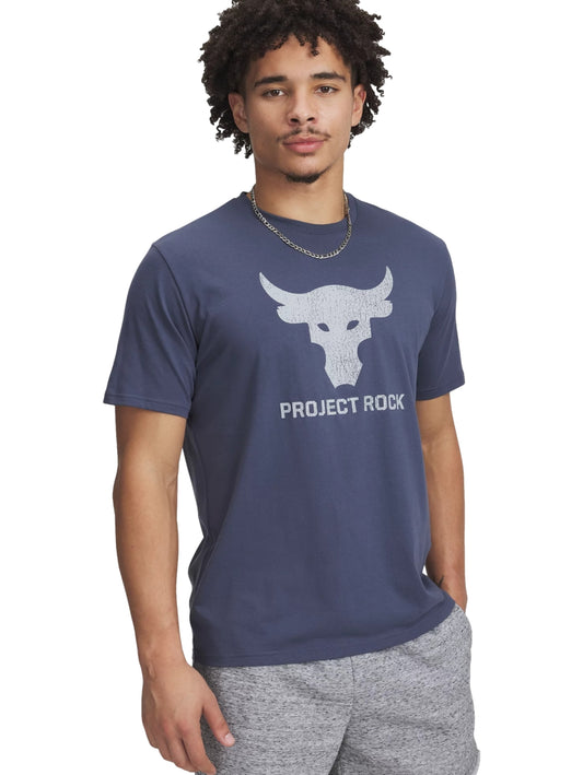 Tops Deportivos Under Armour Playera Pjtrck Brahma Bull Ss Gris 383191 Para Hombre