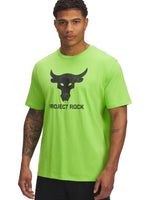 Tops Deportivos Under Armour Playera Pjt Rck Brahma Bull Ss Verde 383191 Para Hombre