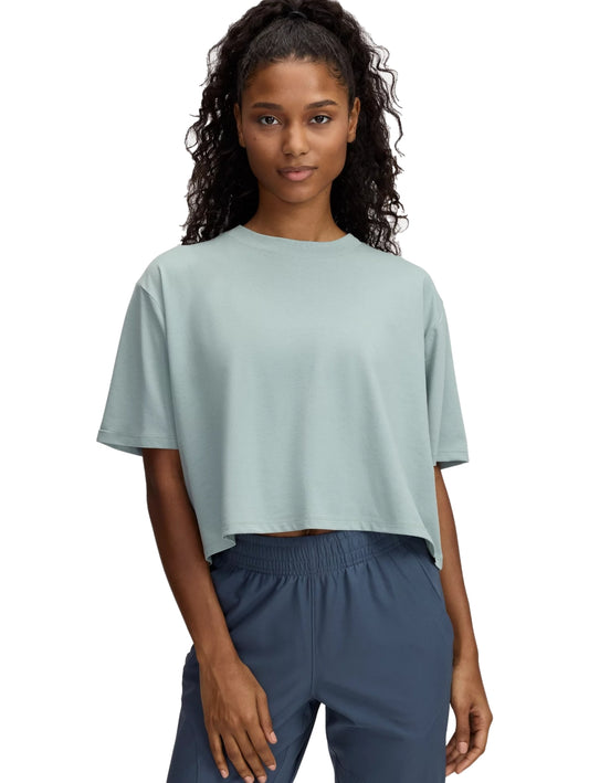 Tops Deportivos Under Armour Playera Rival Ss Verde 389721 Para Mujer