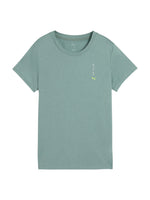 Playera PUMA Graphics Run Club Verde para Mujer