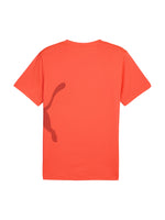 Playera PUMA Tad Big Logo Rojo para Hombre