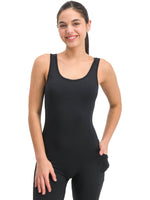 Tops Deportivos Camiseta Skechers Playera Jomper Body Negro Awe001 Para Mujer