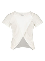 Playera Skechers MC Crop Blanco para Mujer