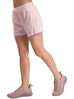 Pantalones Cortos Skechers Short Sport Fury 3.0 Rosa Aws030 Para Mujer