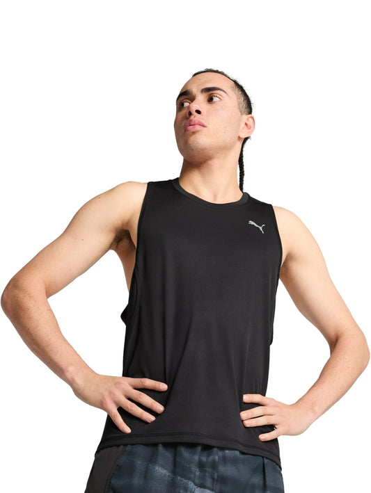 Tops Deportivos Puma Playera M Run Velocity Tank (Poly) Negro 526595 Para Hombre