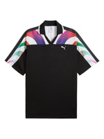 Camisetas De Manga Corta Puma Playera Equal Love Confederation Football Jersey Negro 629625 Para Hombre