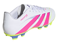 Tenis Adidas Predator Club Blanco y Rosa para Hombre