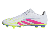 Tenis Adidas Predator Club Blanco y Rosa para Hombre