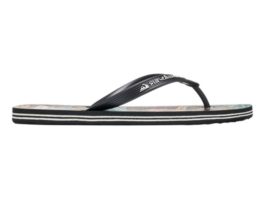Sandalias Quiksilver Sandalia Molokai Art 25 Negro Para Para Hombre