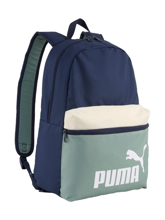 Mochilas Puma Phase Color Block Backpack Marino Unisex 091175 Para Hombre