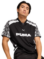 Camisetas De Manga Corta Puma Jersey Football Jersey Negro 628416 Para Hombre