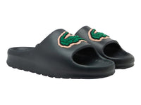 Sandalias Lacoste Serve Slide 2.0 Verde Oscuro para Hombre