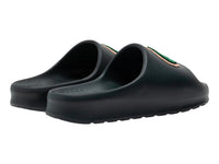 Sandalias Lacoste Serve Slide 2.0 Verde Oscuro para Hombre