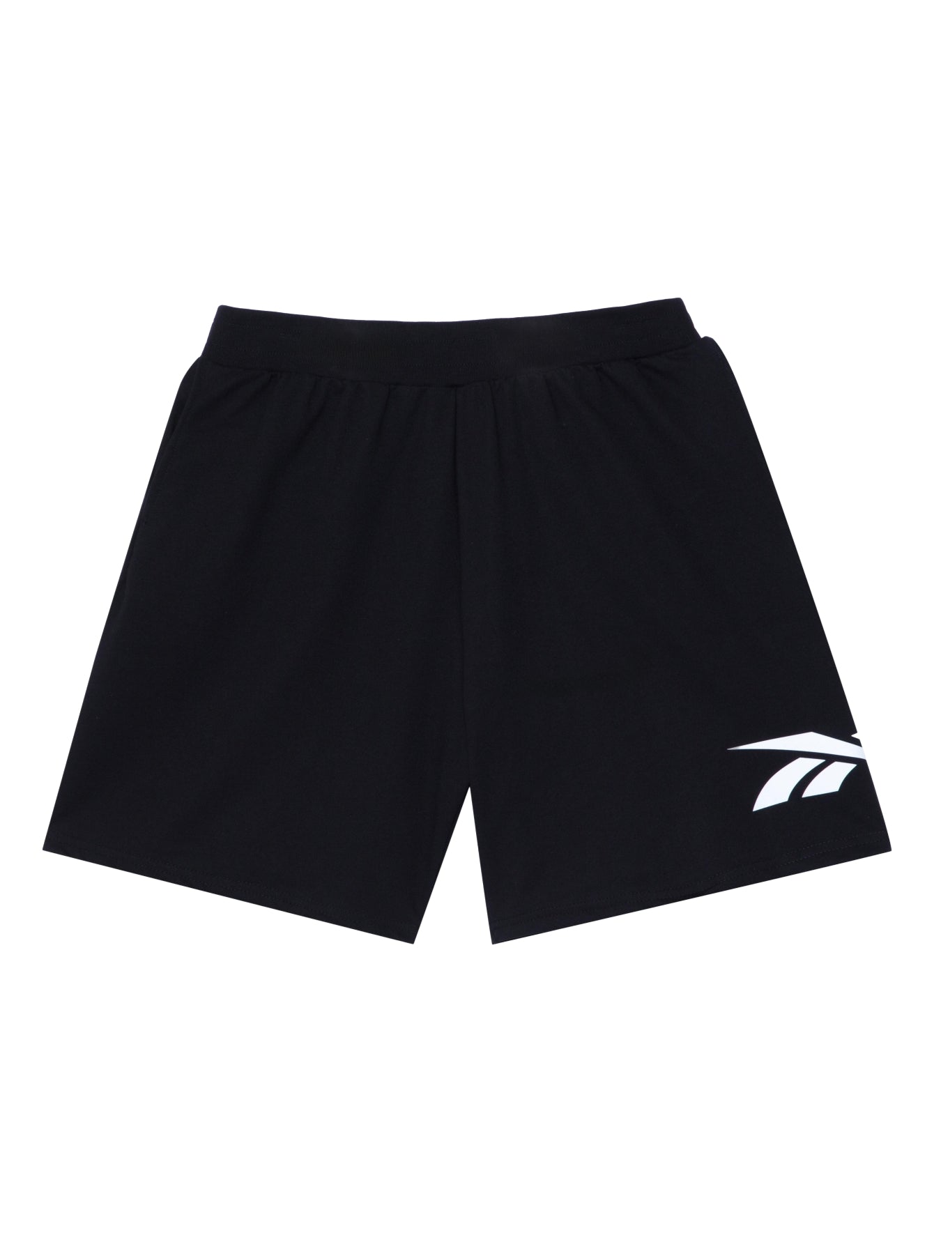 Pantalones Cortos Reebok Short Vector French Terry Negro Sh0107 Para Hombre