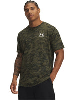 Tops Deportivos Under Armour Playera Ua Abc Camo Ss Verde 357727 Para Hombre