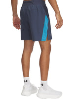 Shorts Under Armour Launch Pro 7 Gris y Azul para Hombre