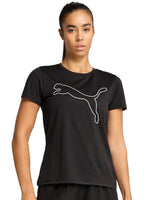 Tops Deportivos Puma Playera W Tad Essential Logo Tee Negro 525892 Para Mujer