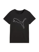 Playera Puma Essential Logo Negro para Mujer