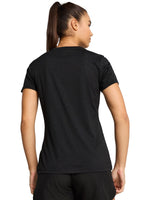 Playera PUMA Tad Essential Negro Jaspeado para Mujer